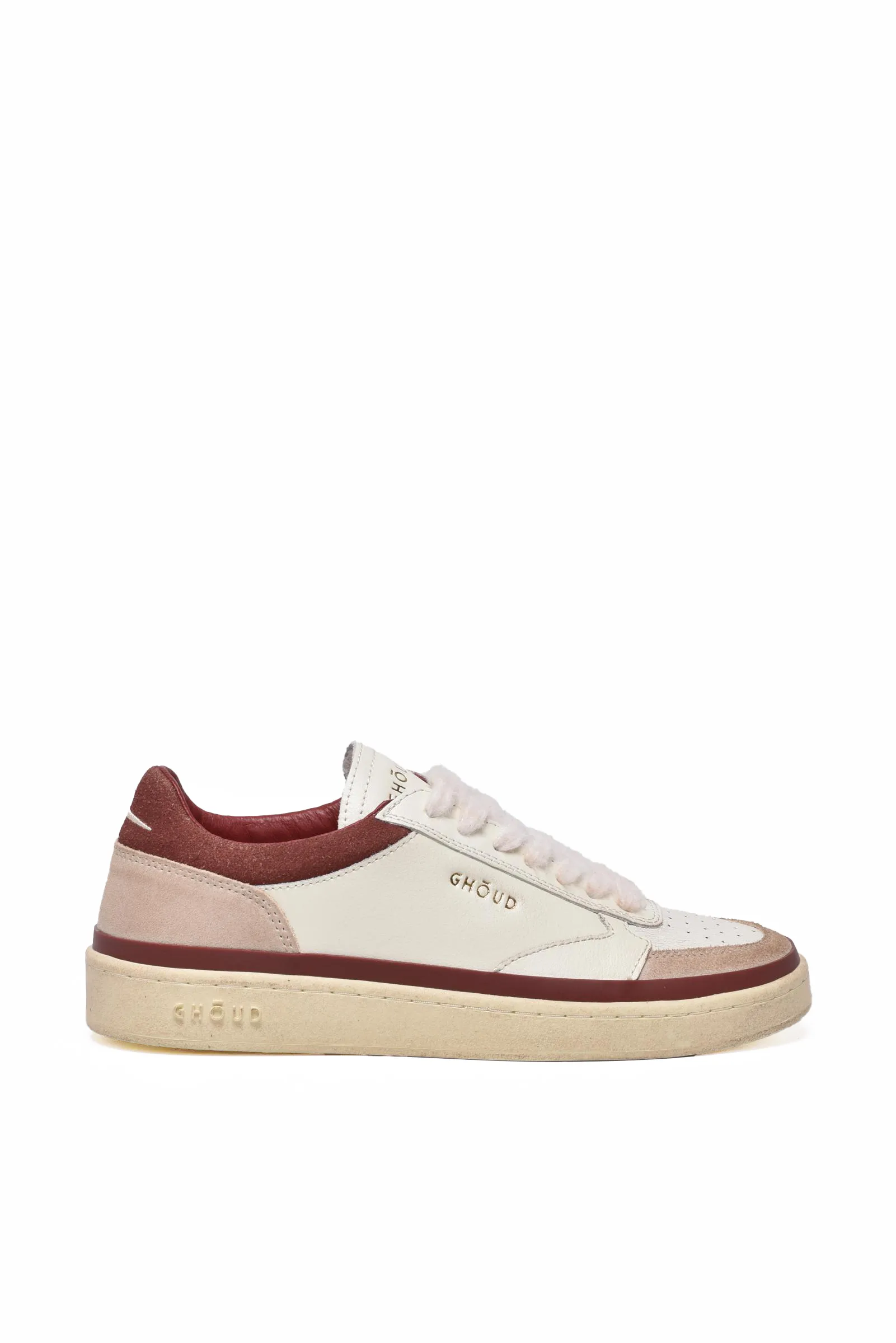 Beige Turnschuhe