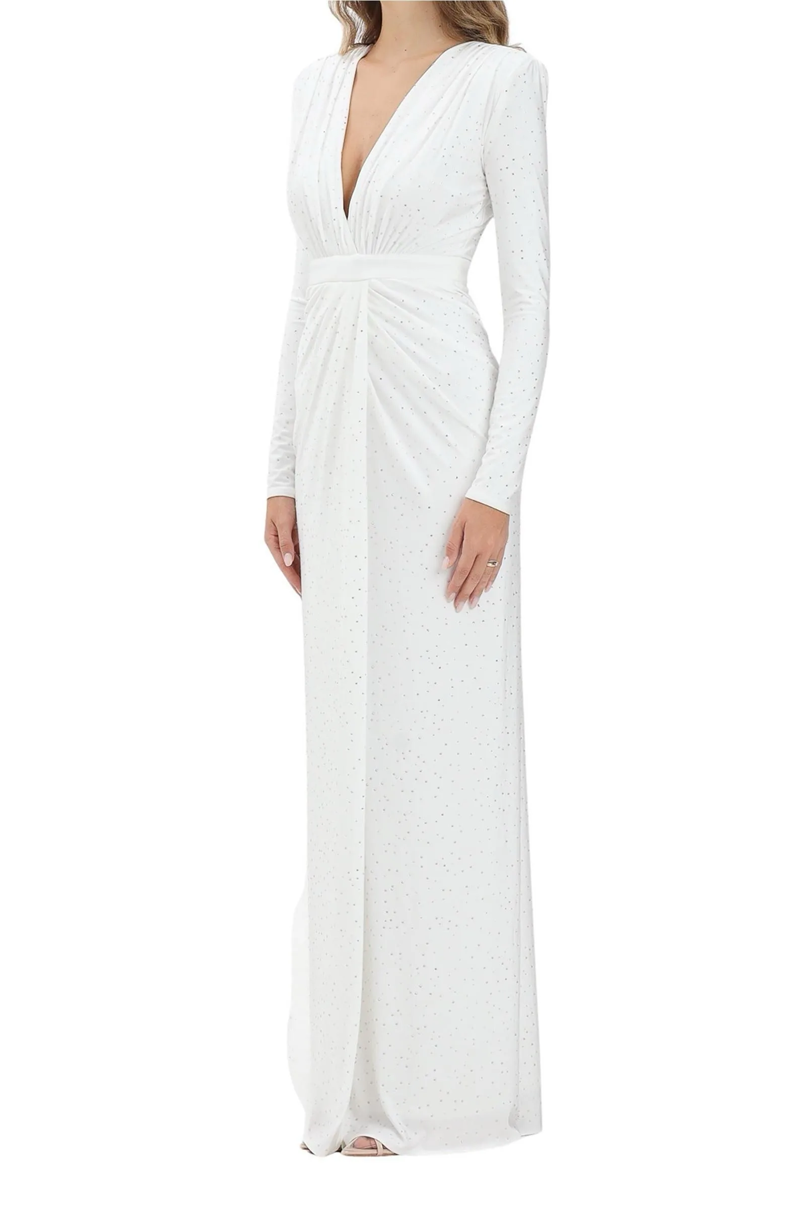 Long white dress