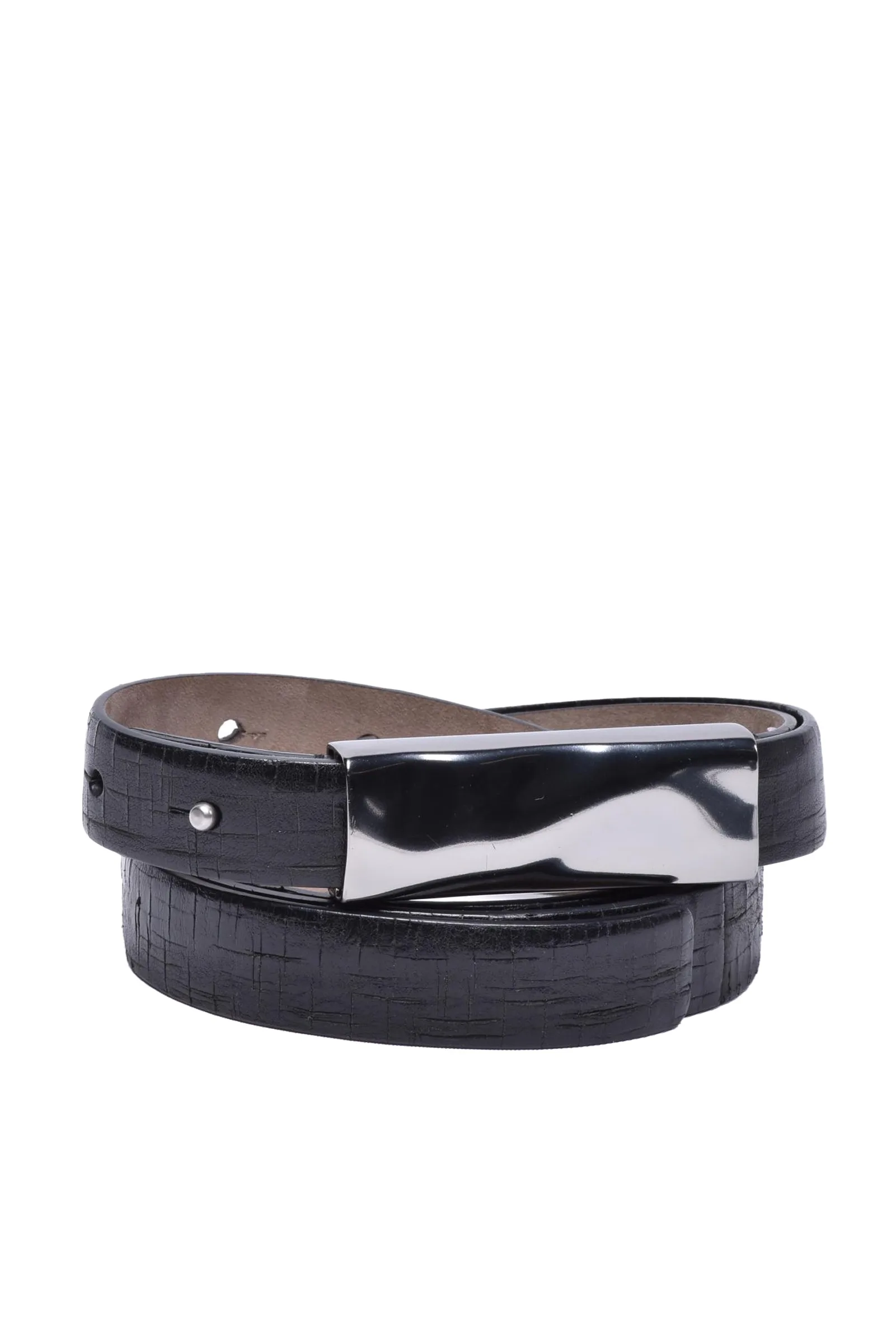 Cintura in Pelle Nero
