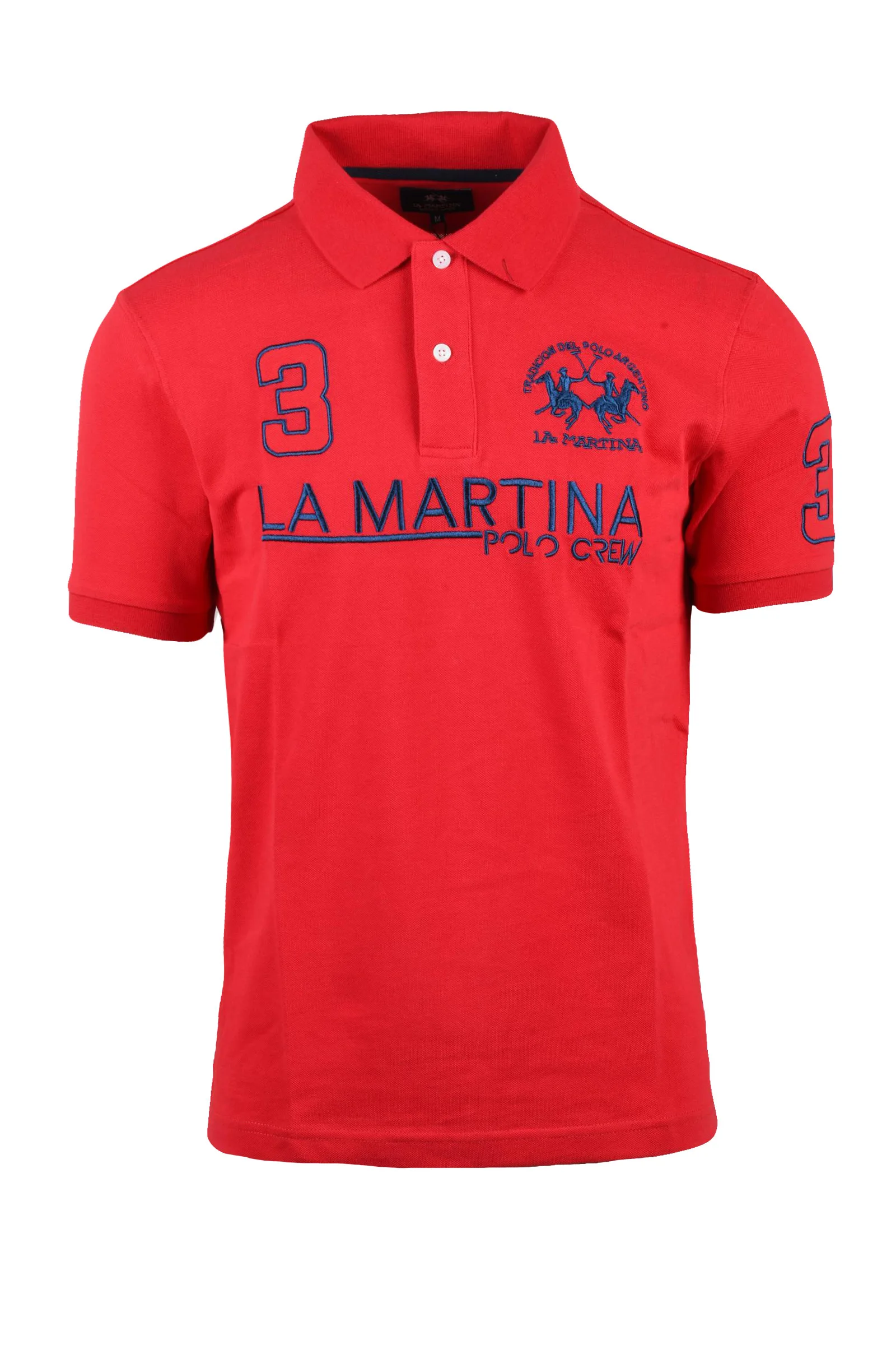 La Martina Polo Rosso