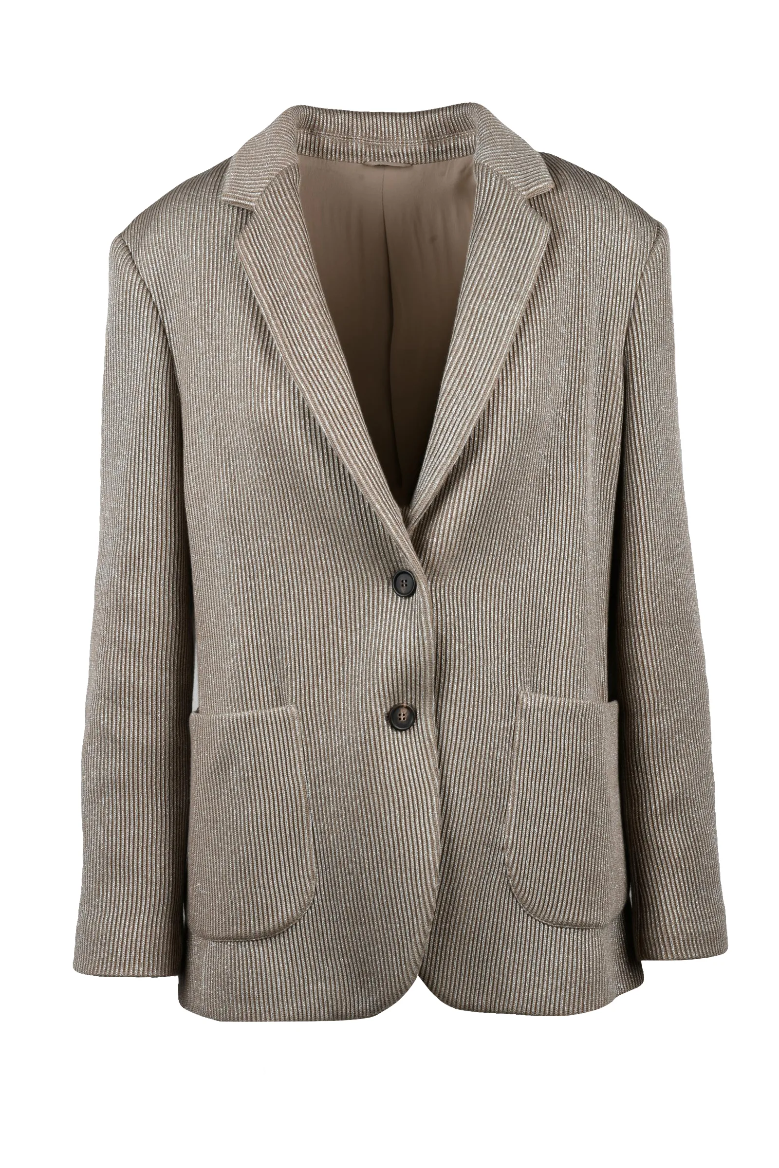 Beige Jacke