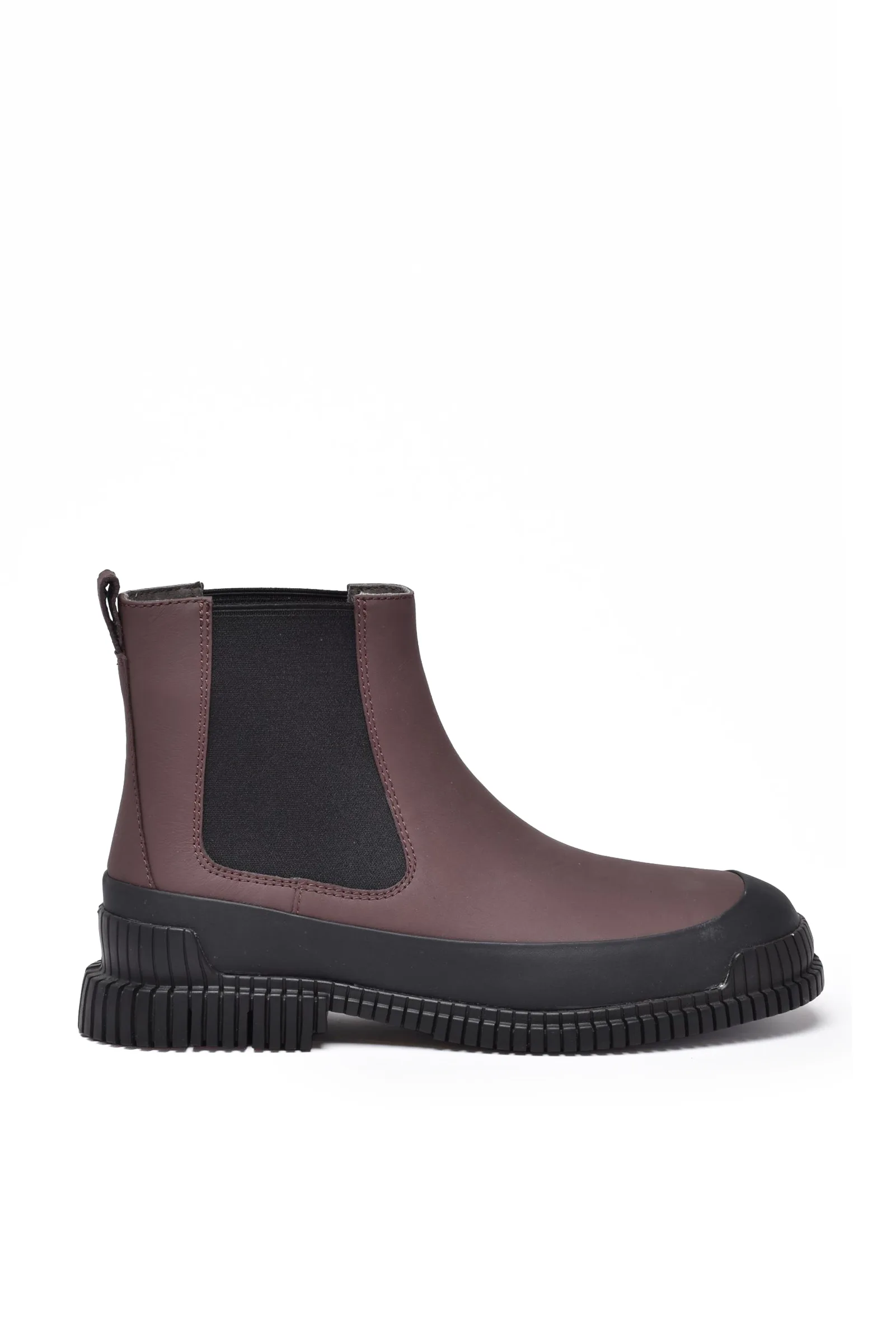 Lila Stiefeletten