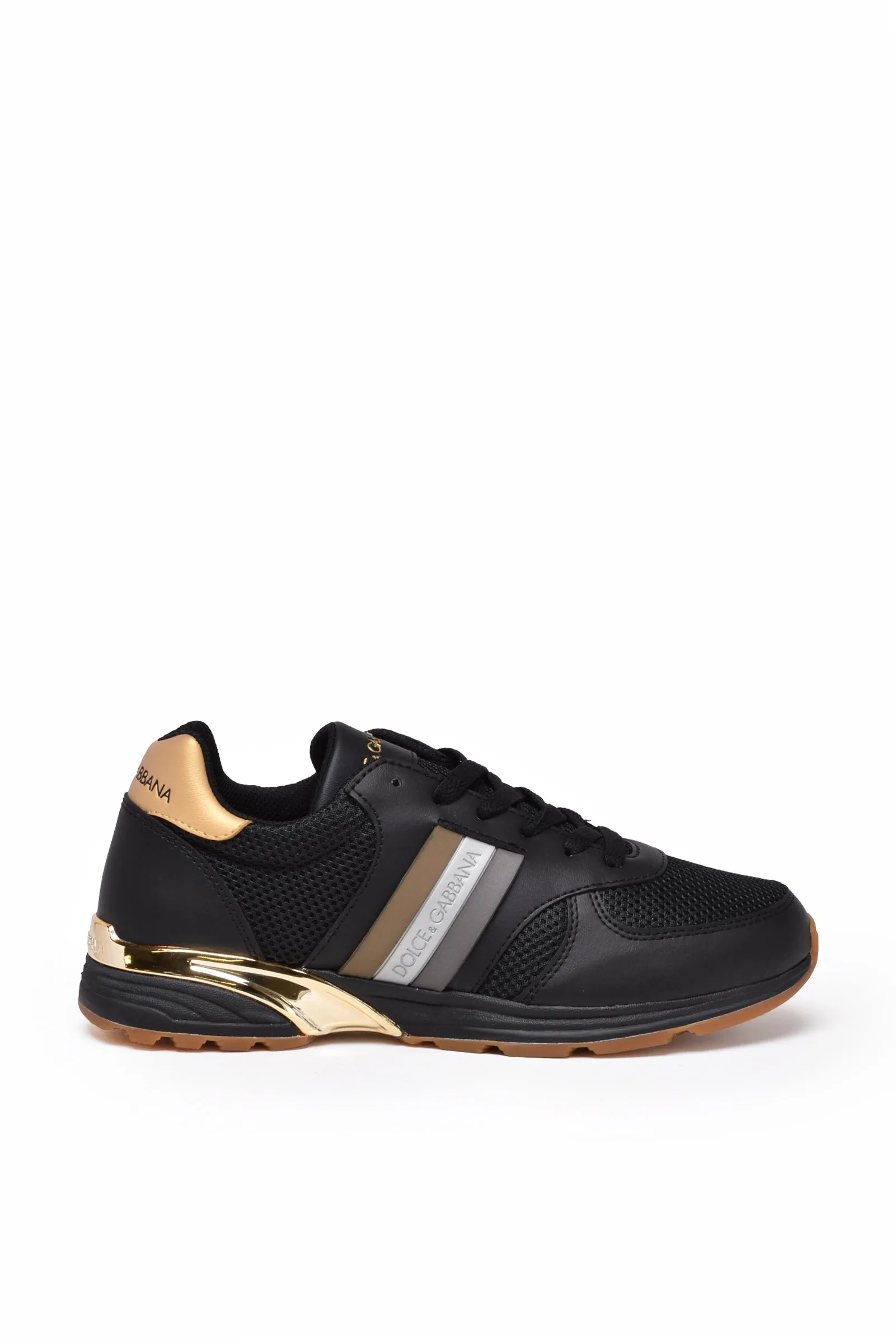 Schwarze Turnschuhe