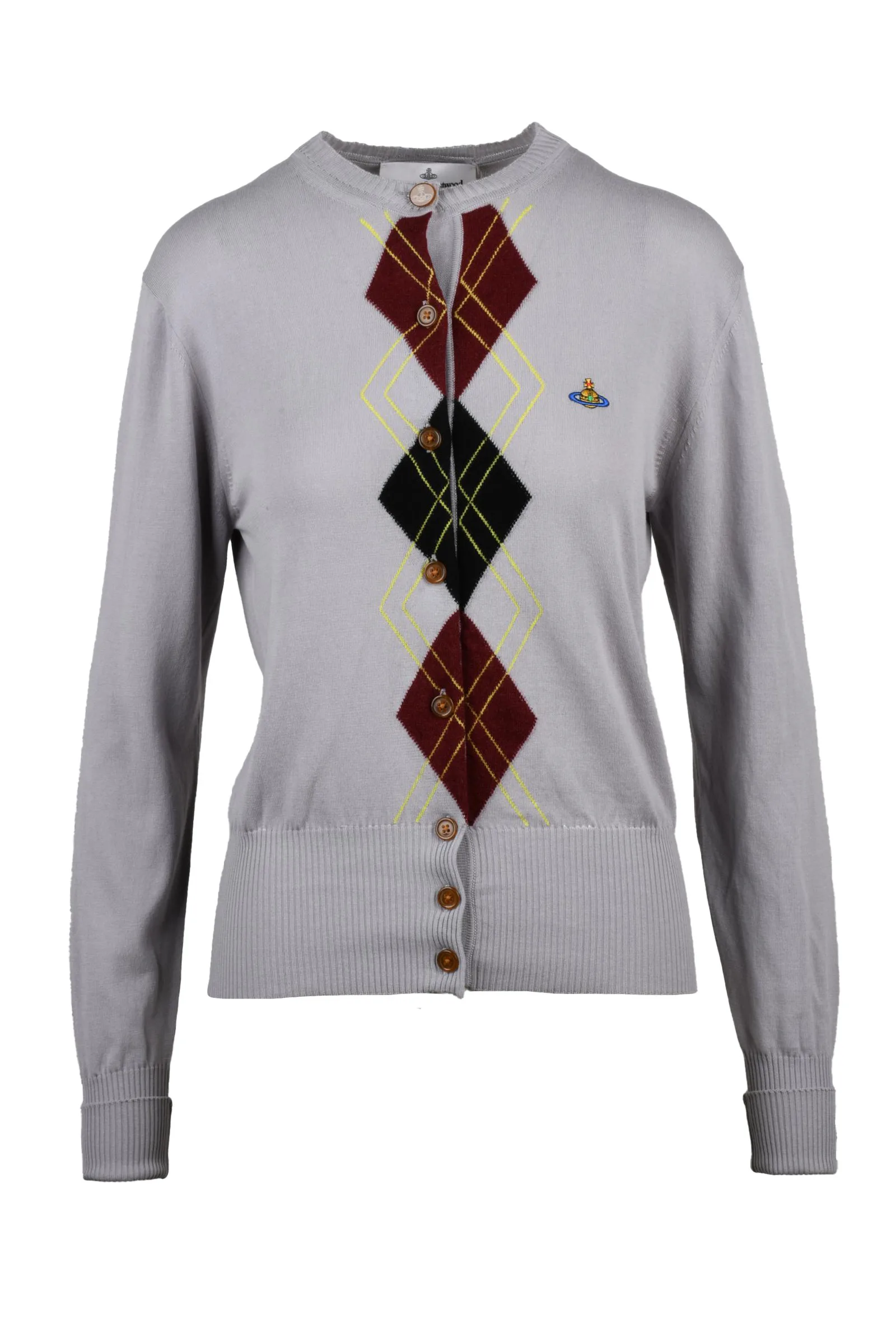 Grauer Cardigan