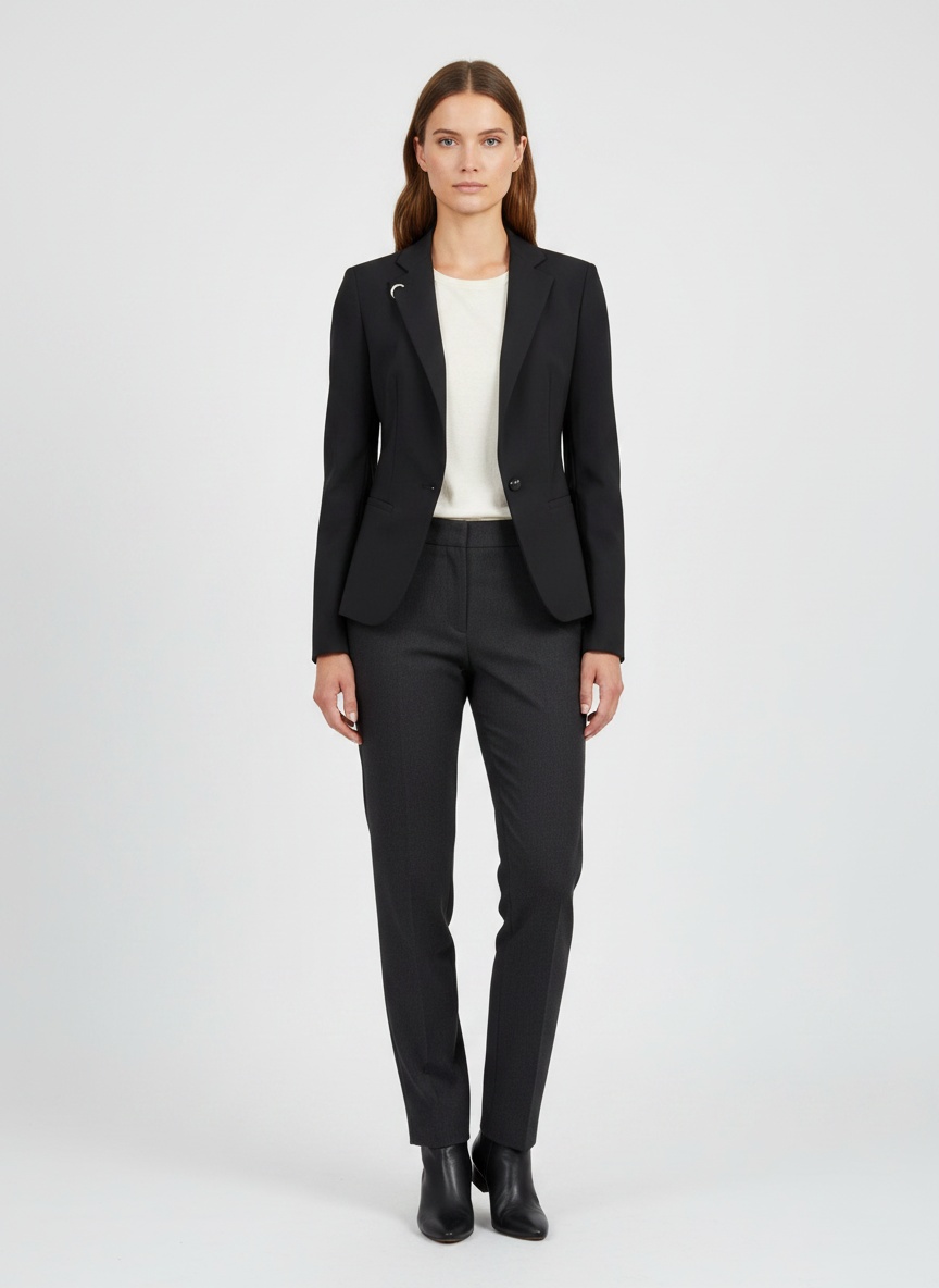 Giacca Blazer Sfiancato Nero
