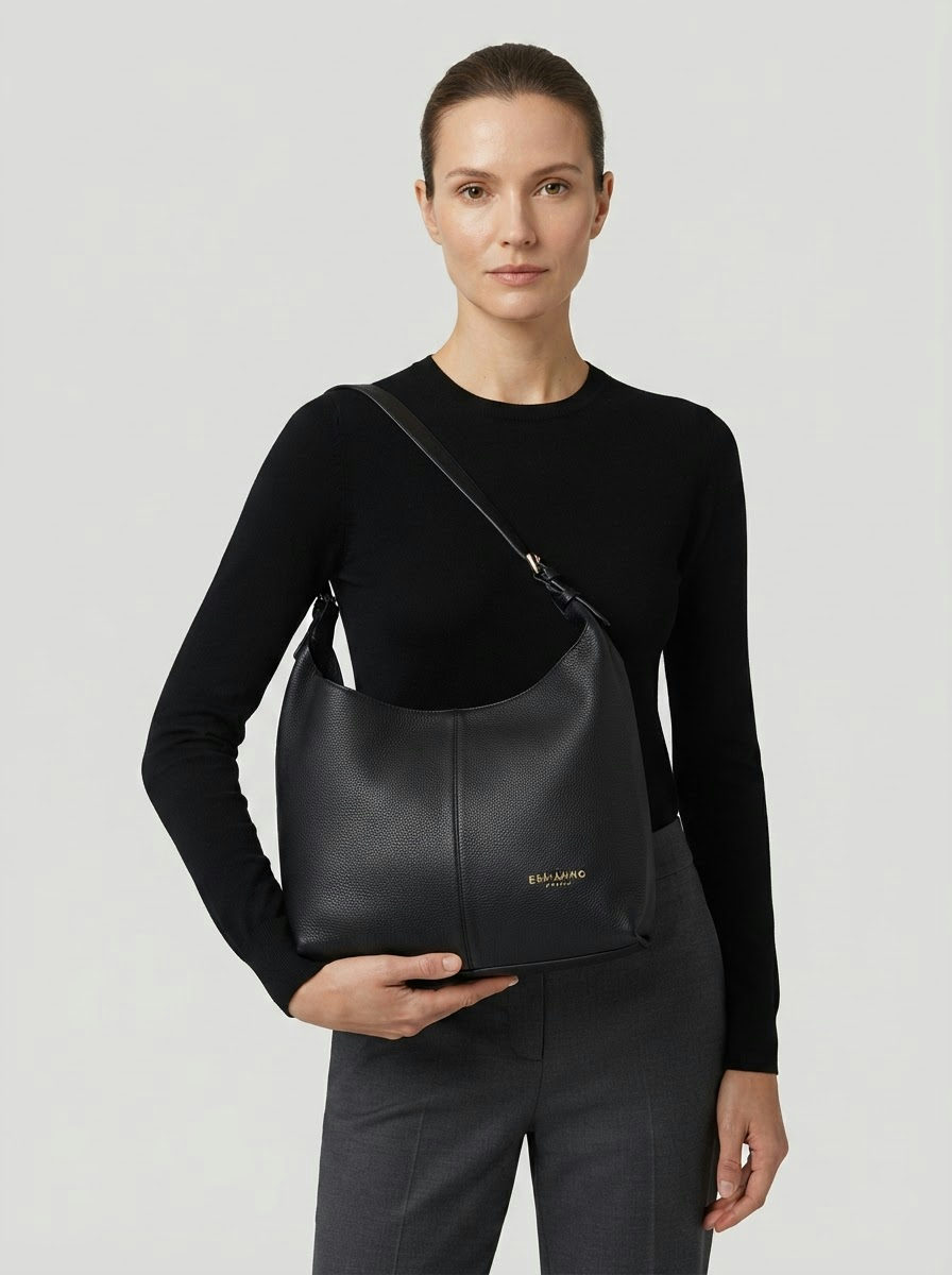 Borsa a spalla Nero