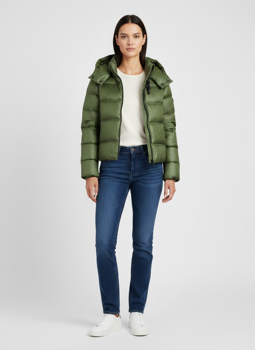 Giubbotto Piumino Kenid Verde
