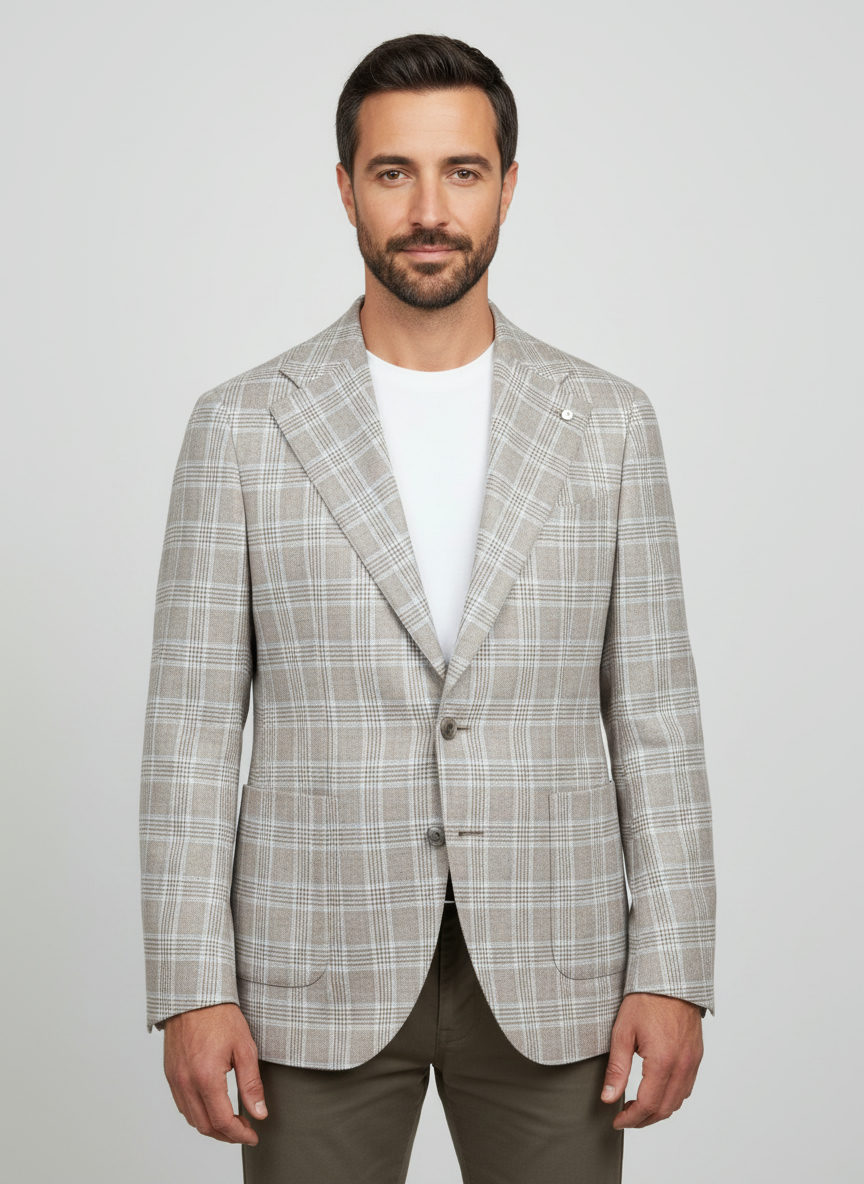 Giacca Sfiancata Beige